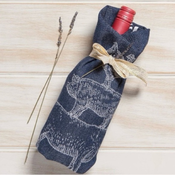 NEW Woven Jacquard Farm Animal Dishtowel ~ 🐖🐄🐓 - Picture 2 of 5